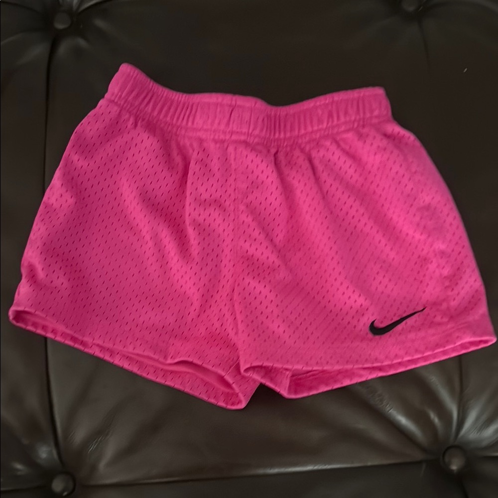Nike Pink Mesh Workout Shorts